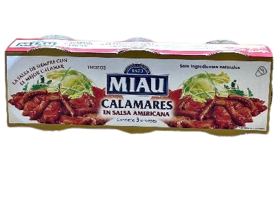 MIAU CALAMARES SALSA AME PACK 3