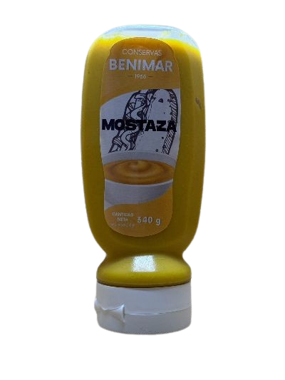 BENIMAR MOSTAZA BOCA ABAJO 340GRS