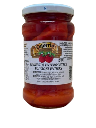 CELORRIO PIMIENTO ENTERO TARRO 314
