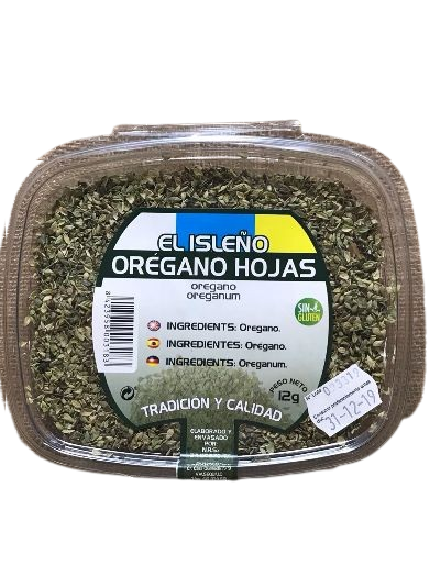 EL ISLEÑO OREGANO 12 GRS