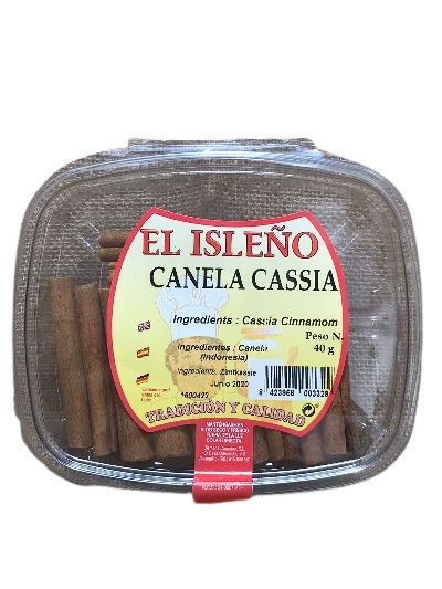 EL ISLEÑO CANELA CASSIA 40GS