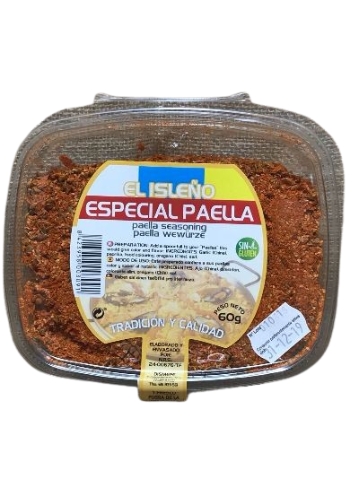EL ISLEÑO ESPECIAL PAELLA 60 GRS