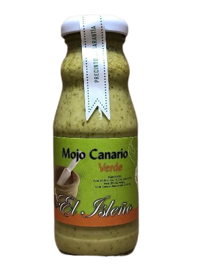 EL ISLEÑO MOJO VERDE BOTELLIN