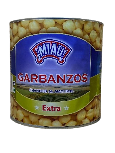 MIAU GARBANZO COCIDO 3 KG