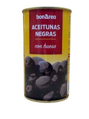 BONAREA ACEITUNA NEGRA HUESO 200GR