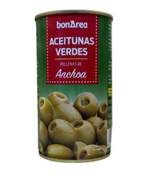 BONAERA ACEITUNA VERDE ANCHOA 150GR