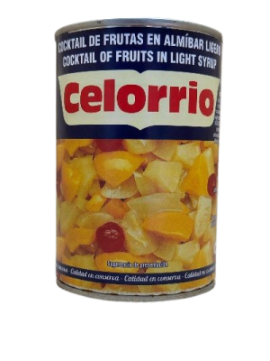 CELORRIO COCKTAIL DE FRUTAS 400GRS