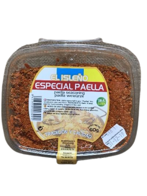 EL ISLEÑO ESPECIAL PAELLA 60 GRS