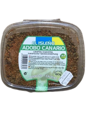 EL ISLEÑO ADOBO 60 GRS