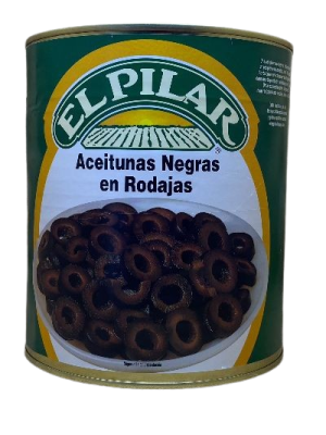 EL PILAR ACEITUNA NEGRA RODAJA 3KG